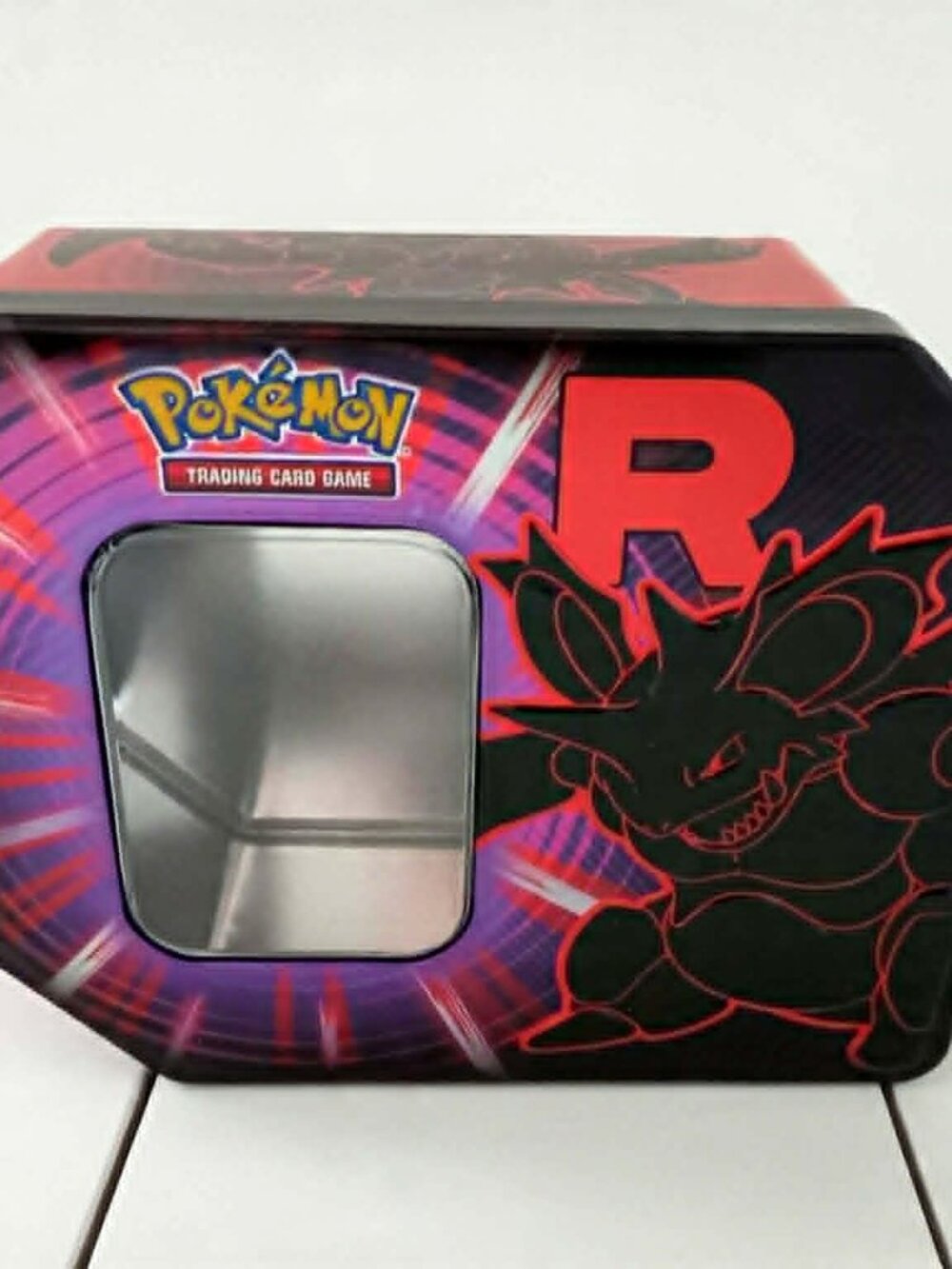 Pokémon Team Rocket Tin [Team Rocket's Nidoking ex] EMPTY TIN